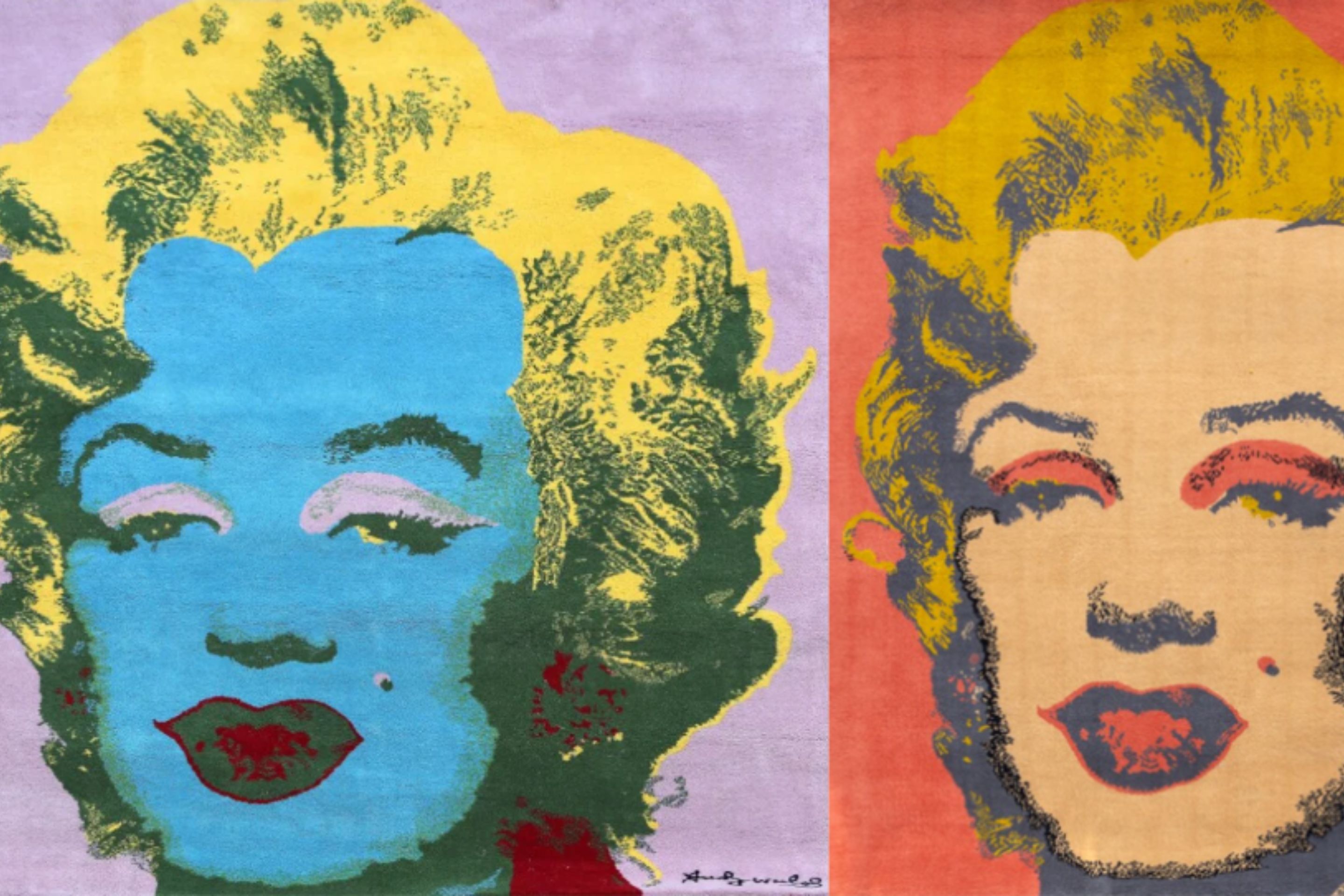 Andy Warhol Tapestry Rug Editions and the Evolution of