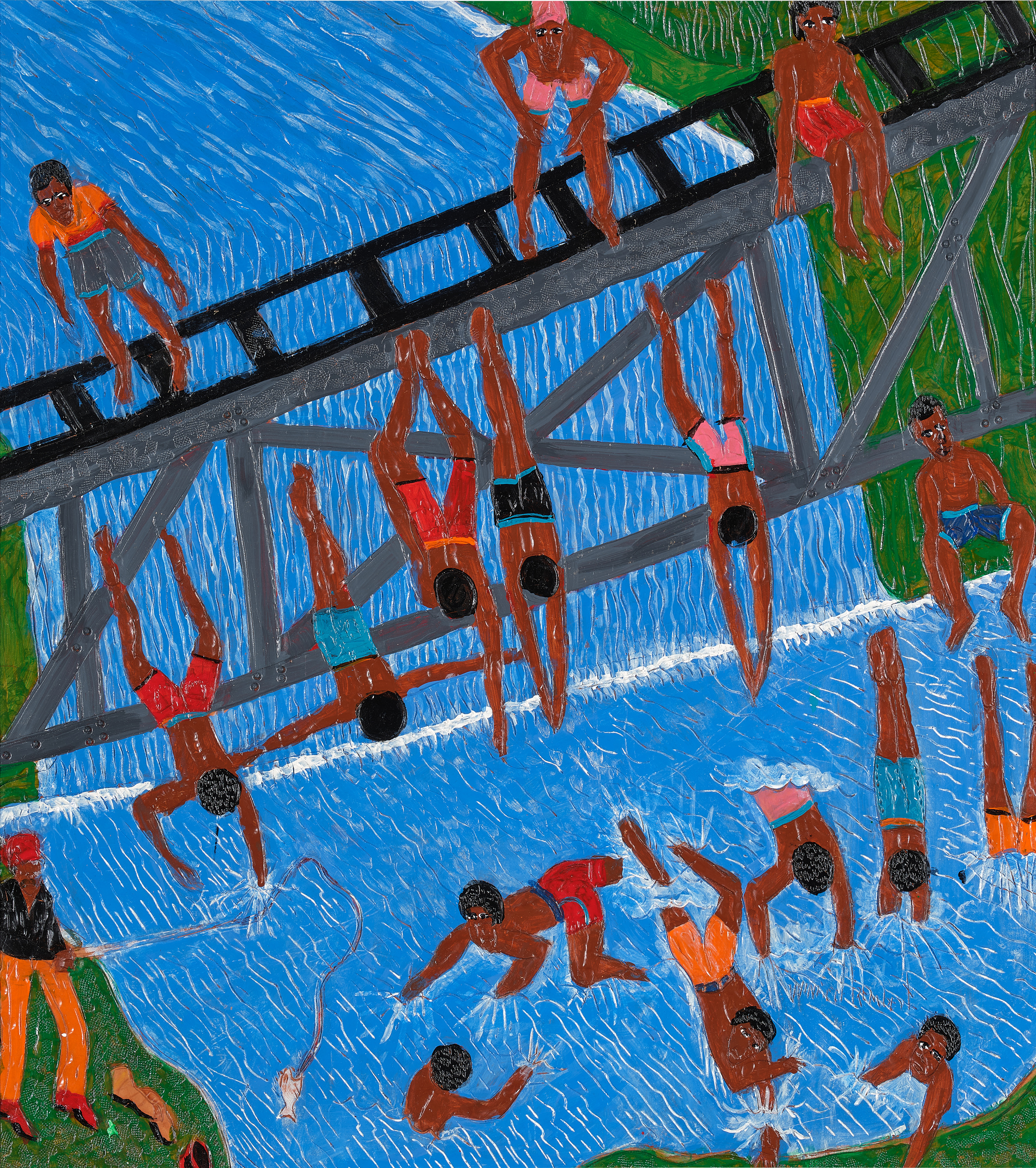 Winfred Rembert's Tooled-Leather Paintings Explore Black Life in