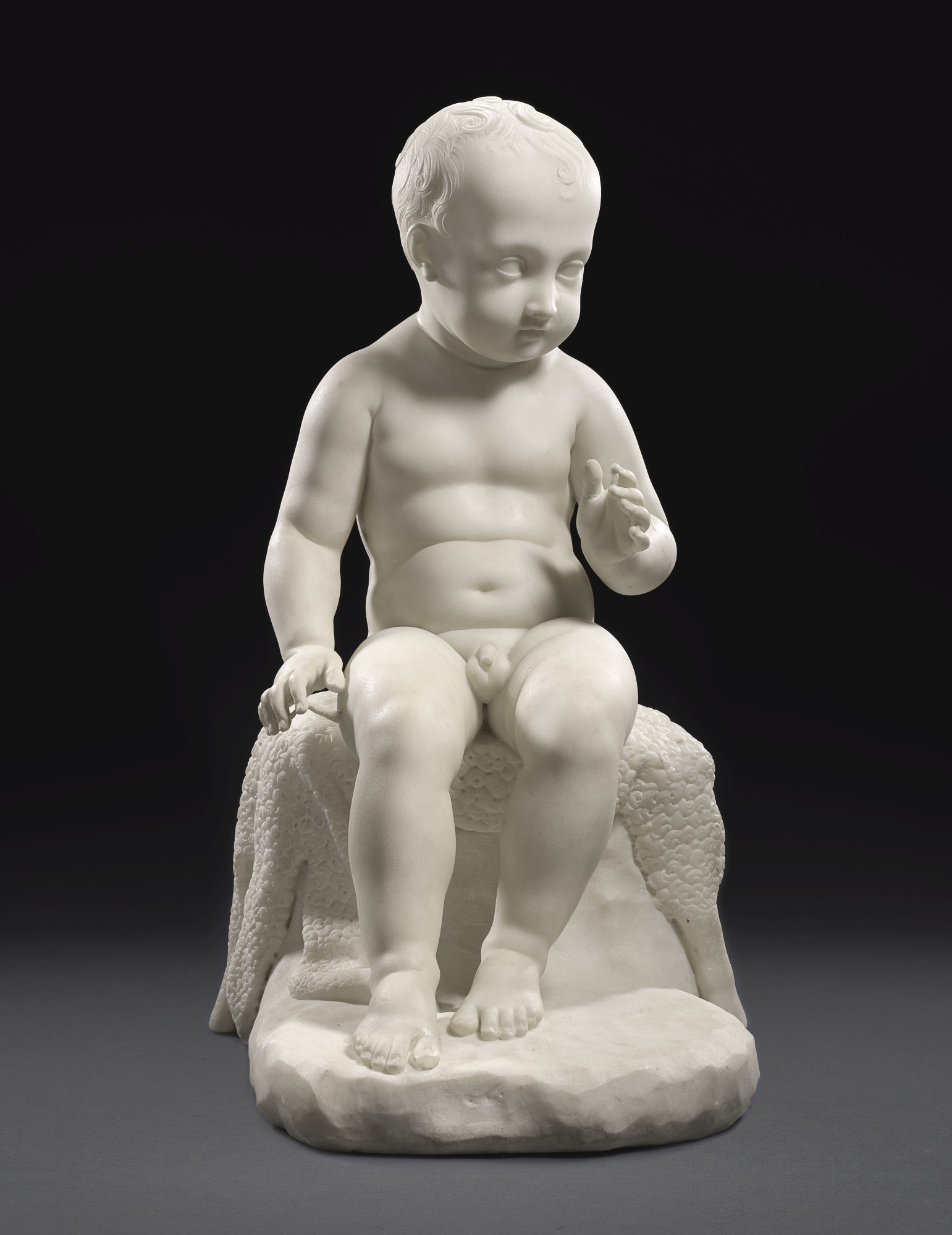 Antonio Canova, The Infant St John the Baptist, presumed to have been conceived as a portrait of Napoleon II, Roi de Rome