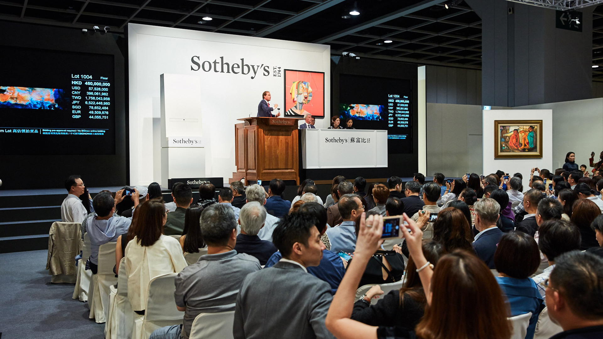 $65 Million Zao Wou-Ki Masterwork Highlights Triumphant Week