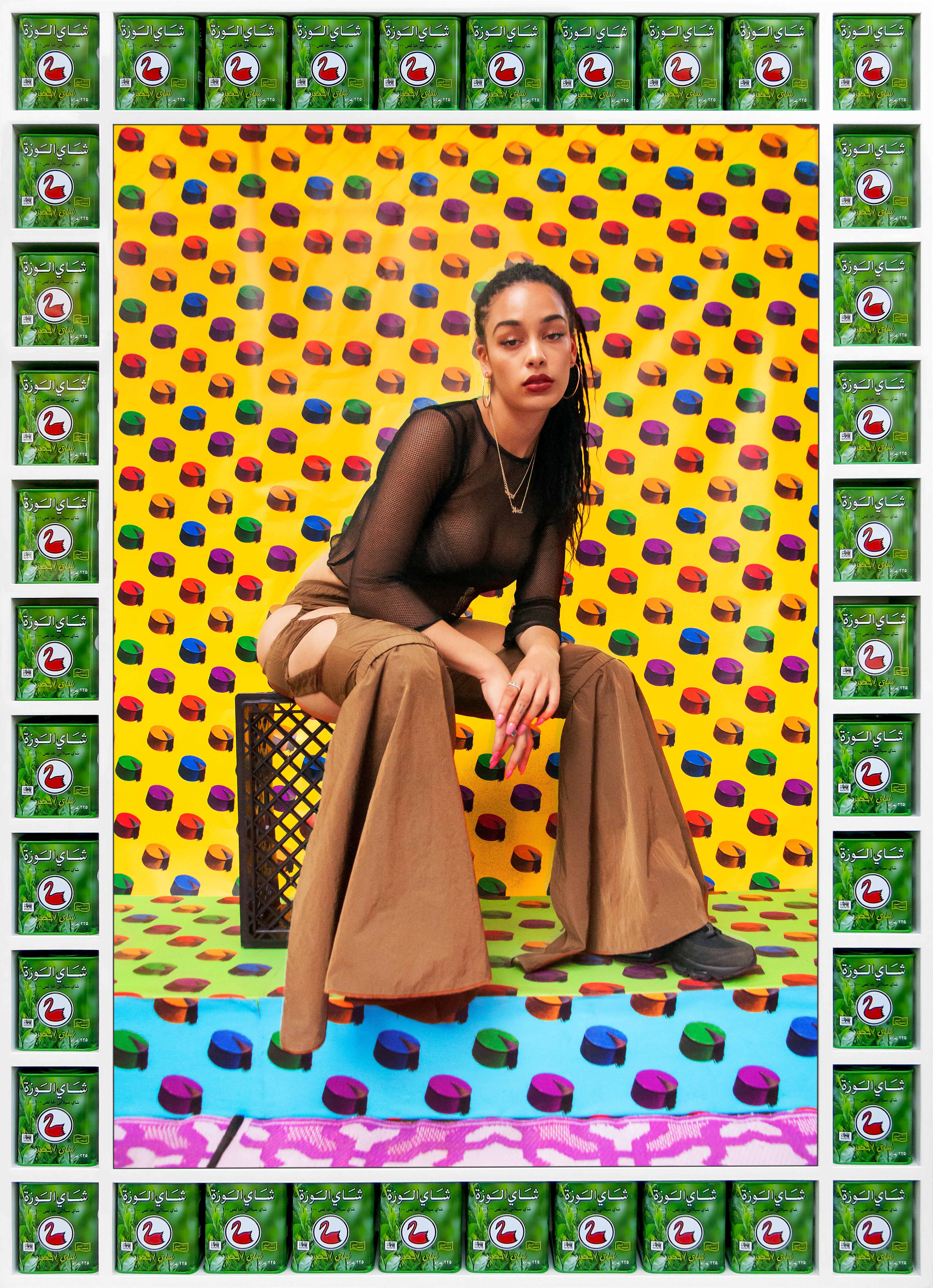 Type: featured Category: Photographs Step Into Hassan Hajjaj’s Vibrant Portrait of Modern London