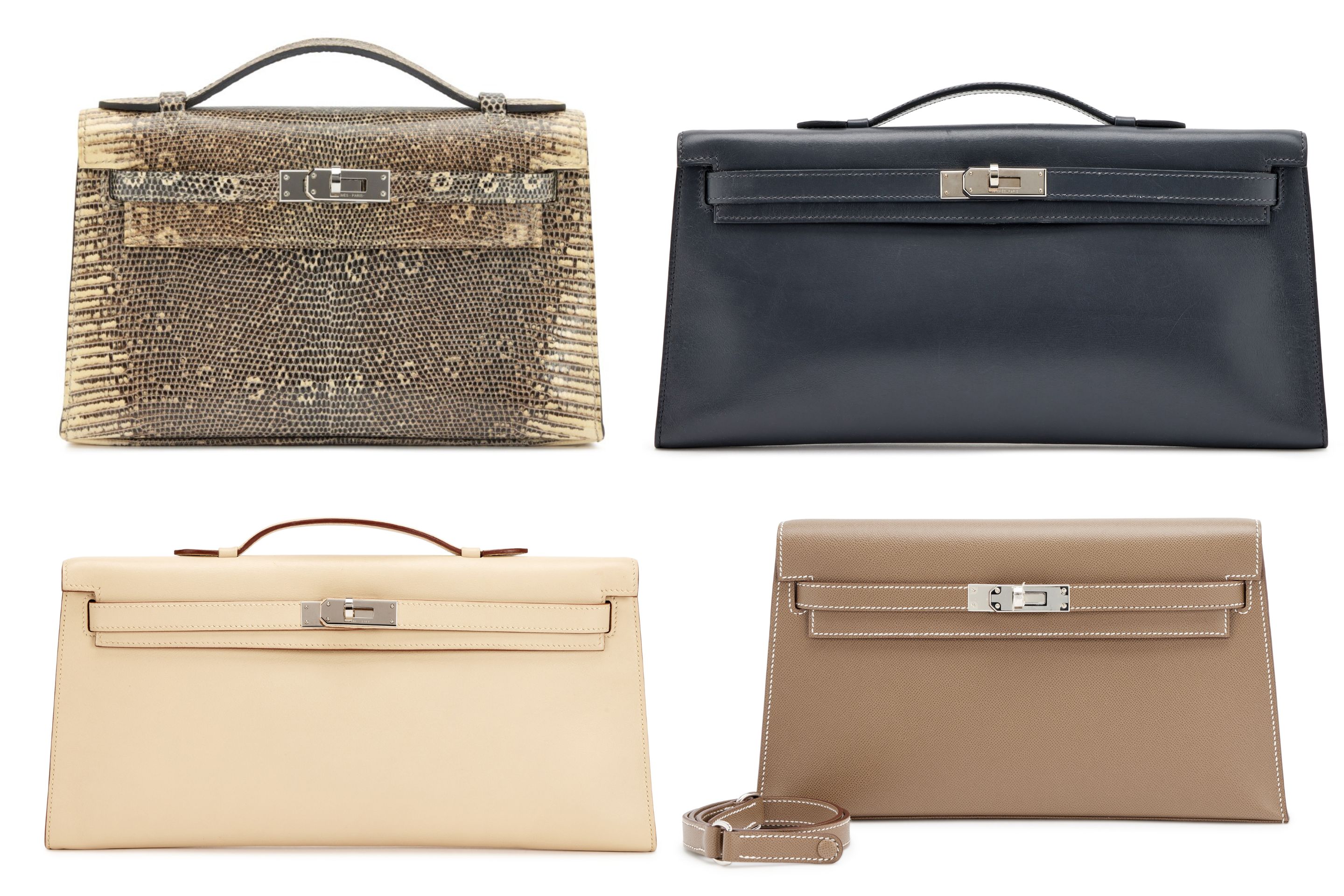 Rare Hermès Kelly Clutches for the Dedicated Collector