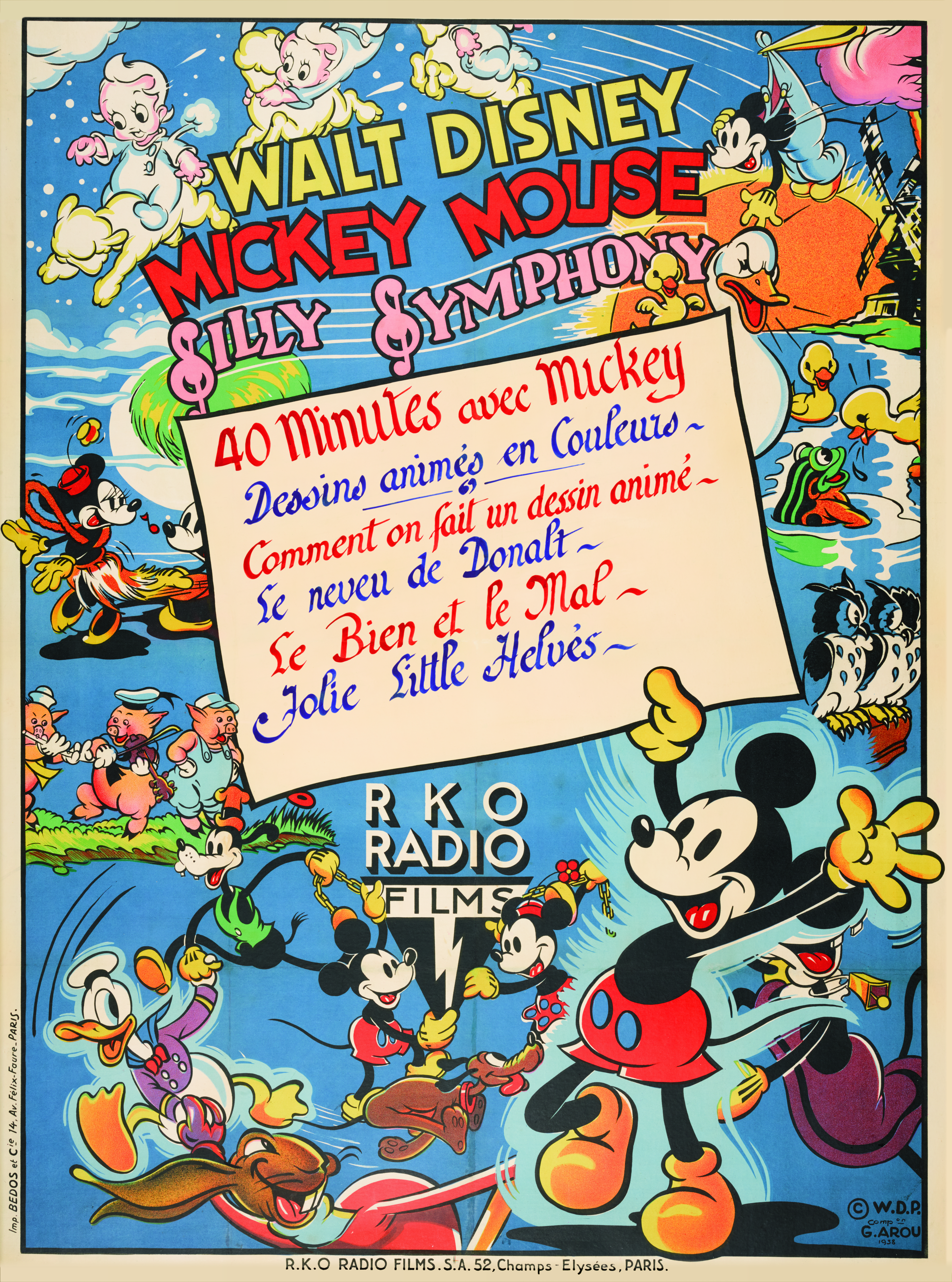 7 Exceptionally Rare Film Posters of Disney's Greatest Star