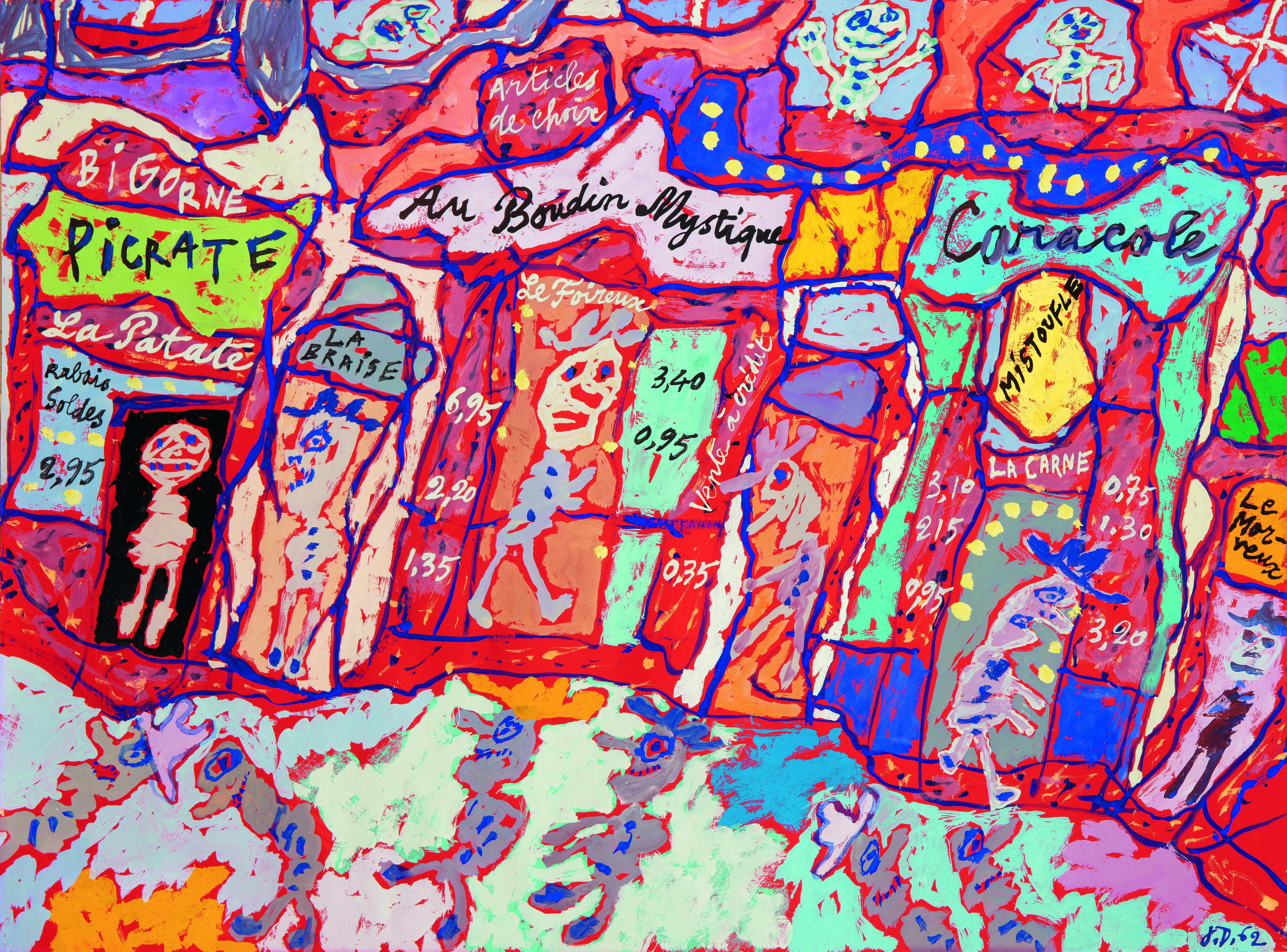 The Carnival of Paris: Three Works by Jean Dubuffet | Contemporary