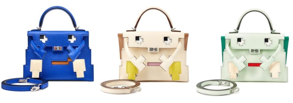 H kelly doll picto モザイク ハンドバッグ ショルダーバッグ Meet the Newest Hermès Kelly Doll, The Kelly Doll Picto