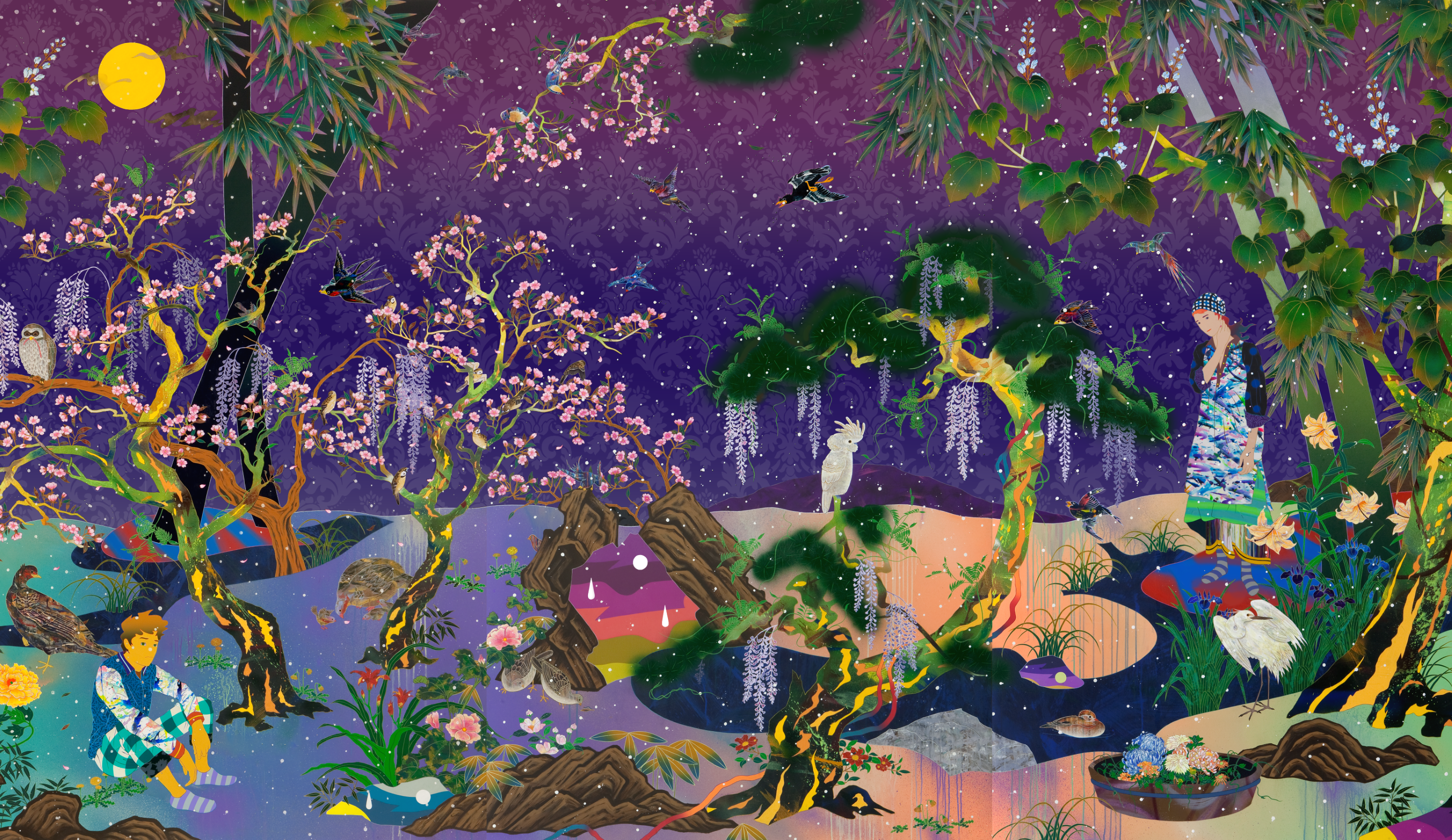 松山智一　作品集　画集　tomokazu matsuyama matzu Matsuyama Tomokazu FIRST LAST 松山智和作品集 : 松山智一