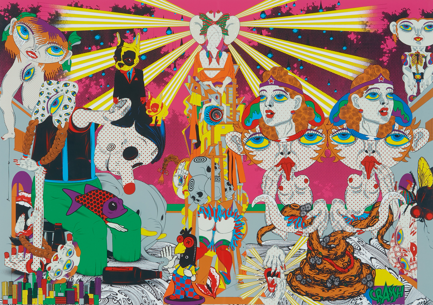 アート・デザイン・音楽 The Complete Paintings and Drawings Alternative Music Art Painting – Modern Wall Decor | Natalie Jo Wright