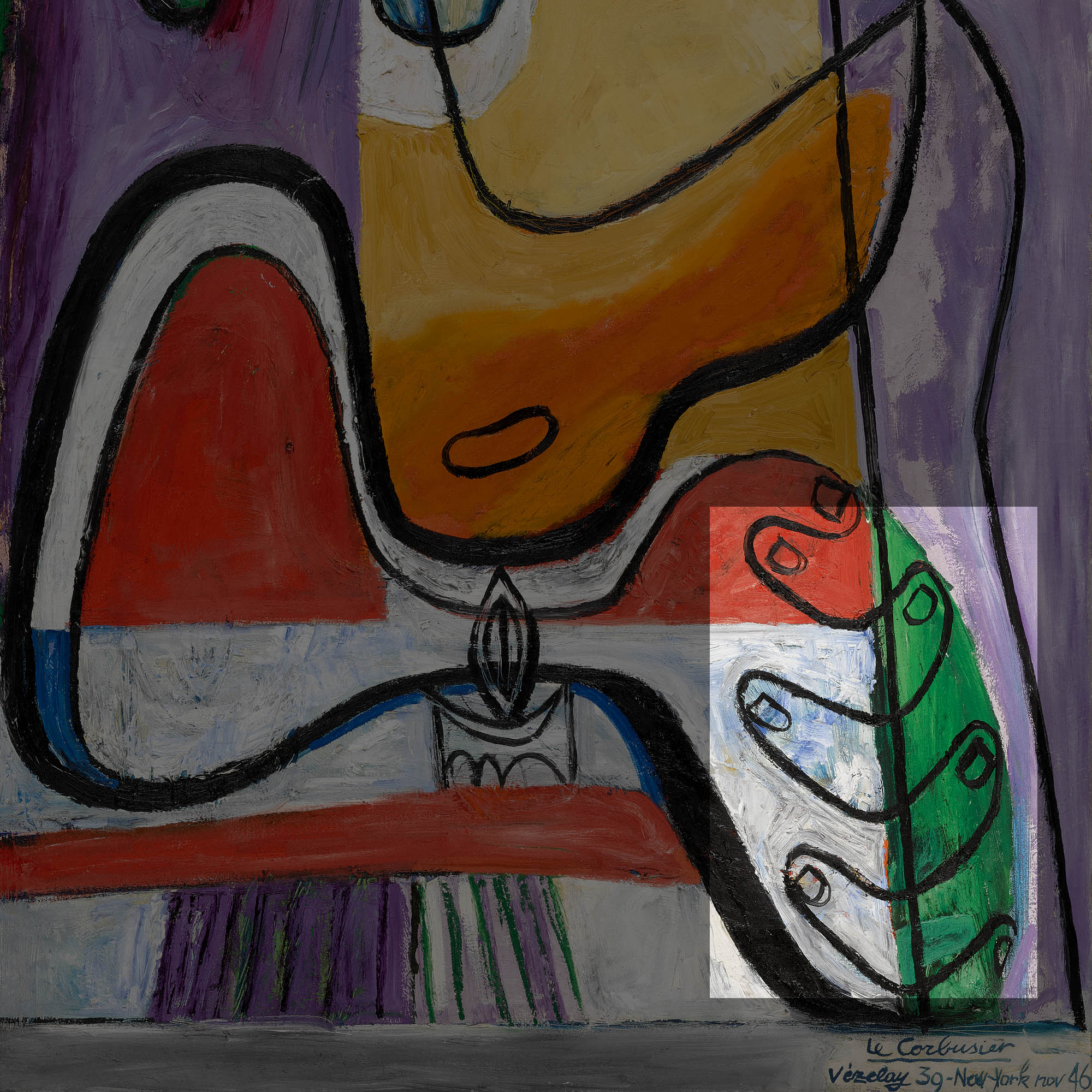 Anatomy of an Artwork: Le Corbusier's 'Femme a la Bougie I