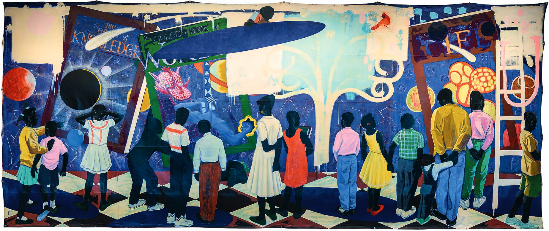Kerry James Marshall: The Histories” at the Royal Academy of Arts |  Contemporary Art | Sotheby's, image size:1848x779