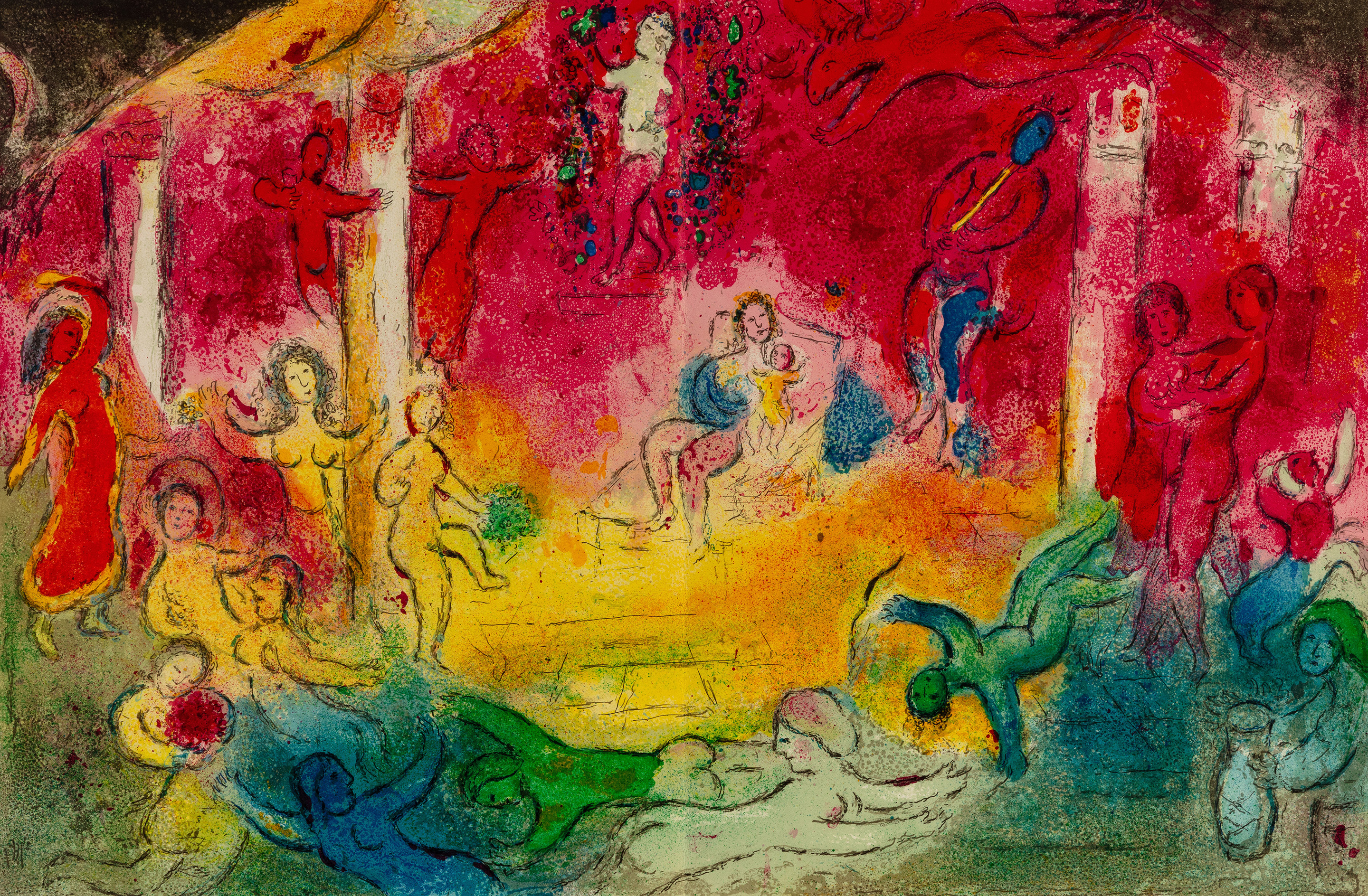 Marc Chagall, La symphonie des rêves | details | Sotheby's