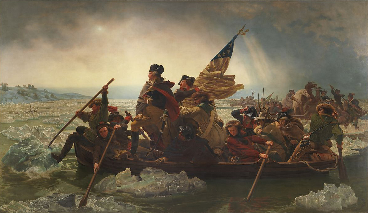 Robert Colescott's George Washington Carver Crossing the Delaware