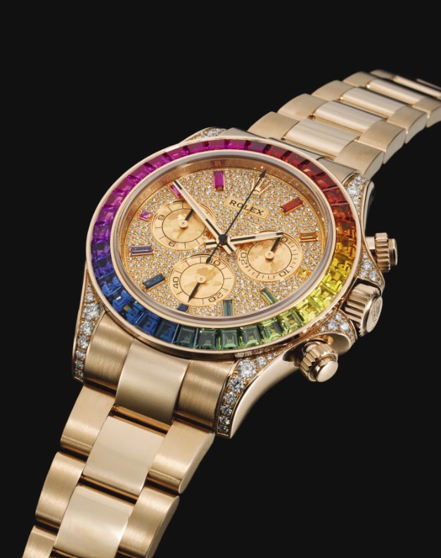 The Daytona That Dazzles The Essential Guide to the Rolex Daytona Rainbow Watches Sotheby s