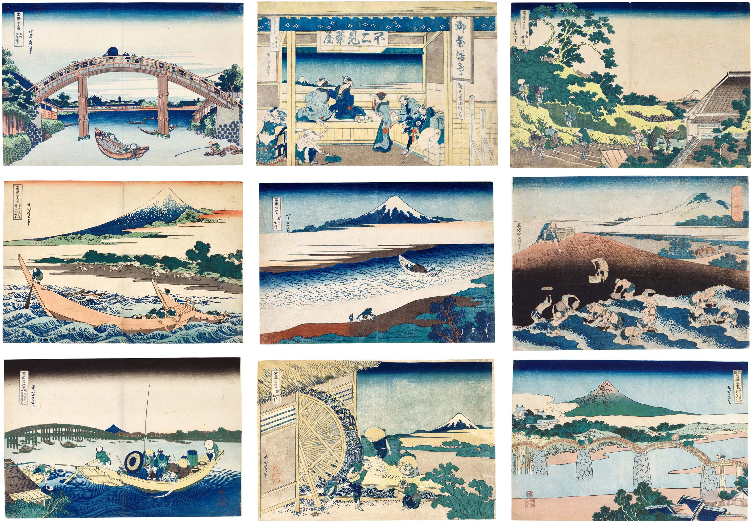 认识艺术大师：葛饰北斋的廿一个小知识| 日本藝術| Sotheby's