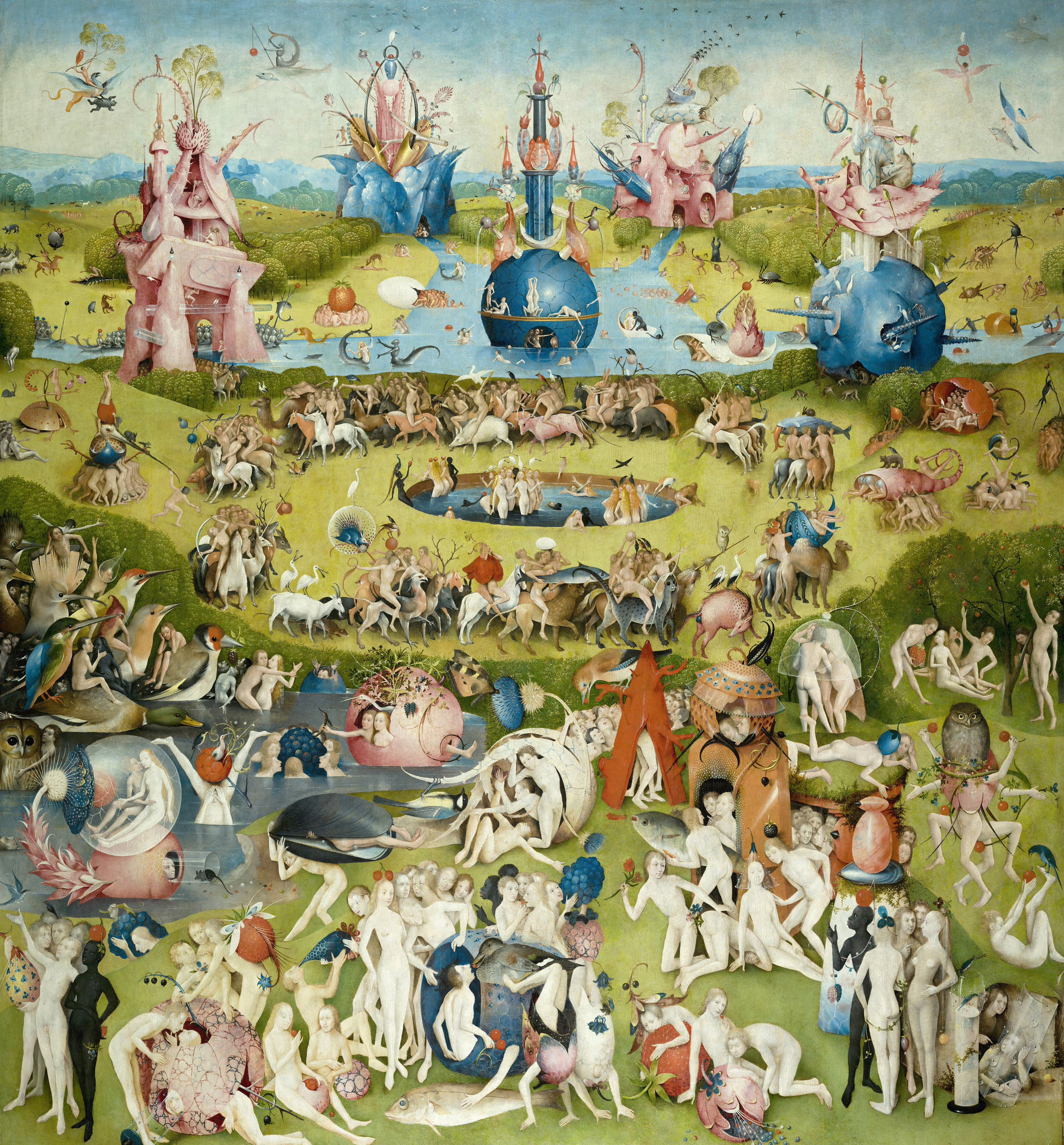 BOSCH ボス :The Garden of Earthly Delights Hieronymus Bosch's 'The Garden of Earthly Delights', A