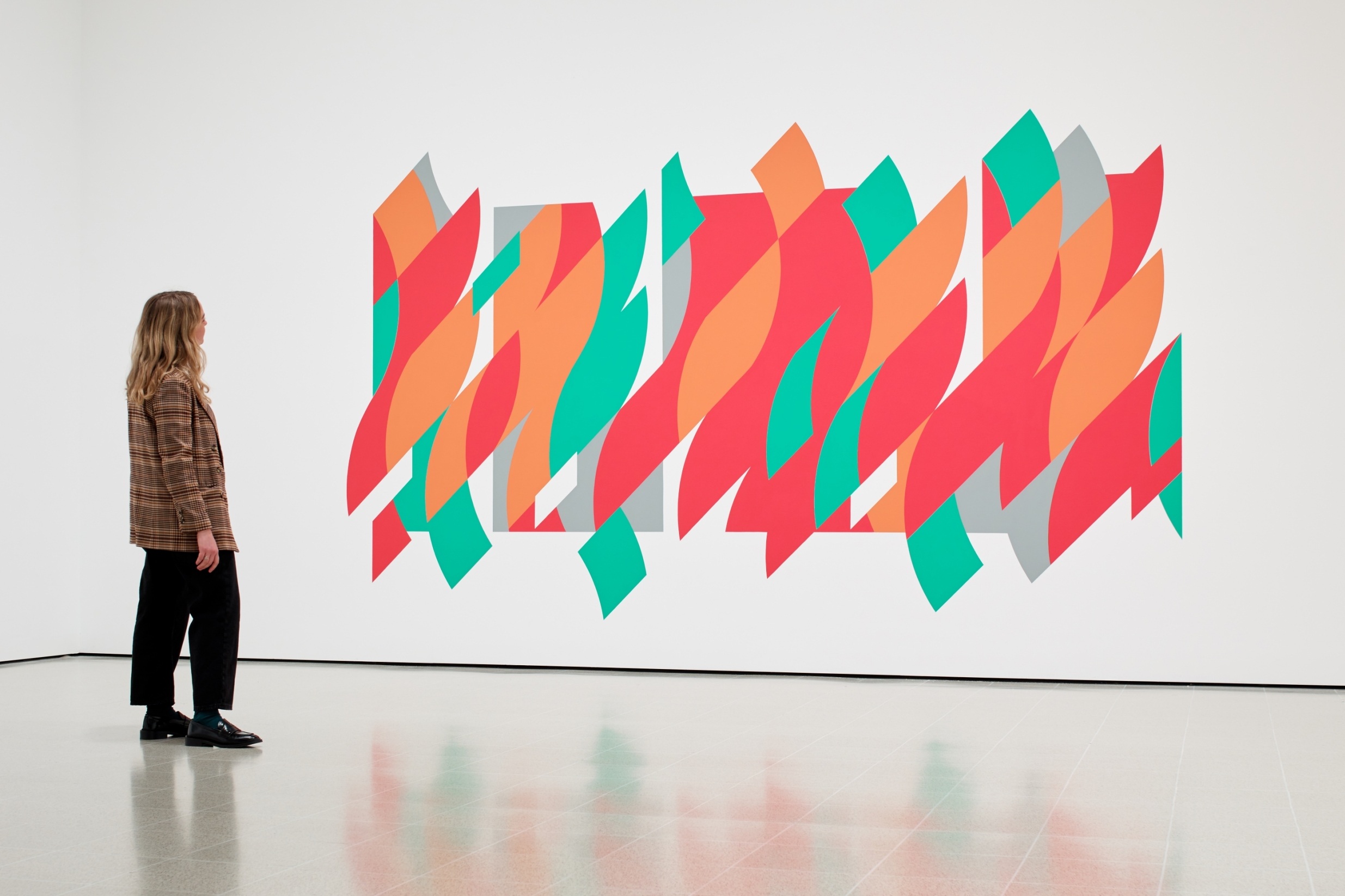 Bridget Riley Hayward Gallery Poster
