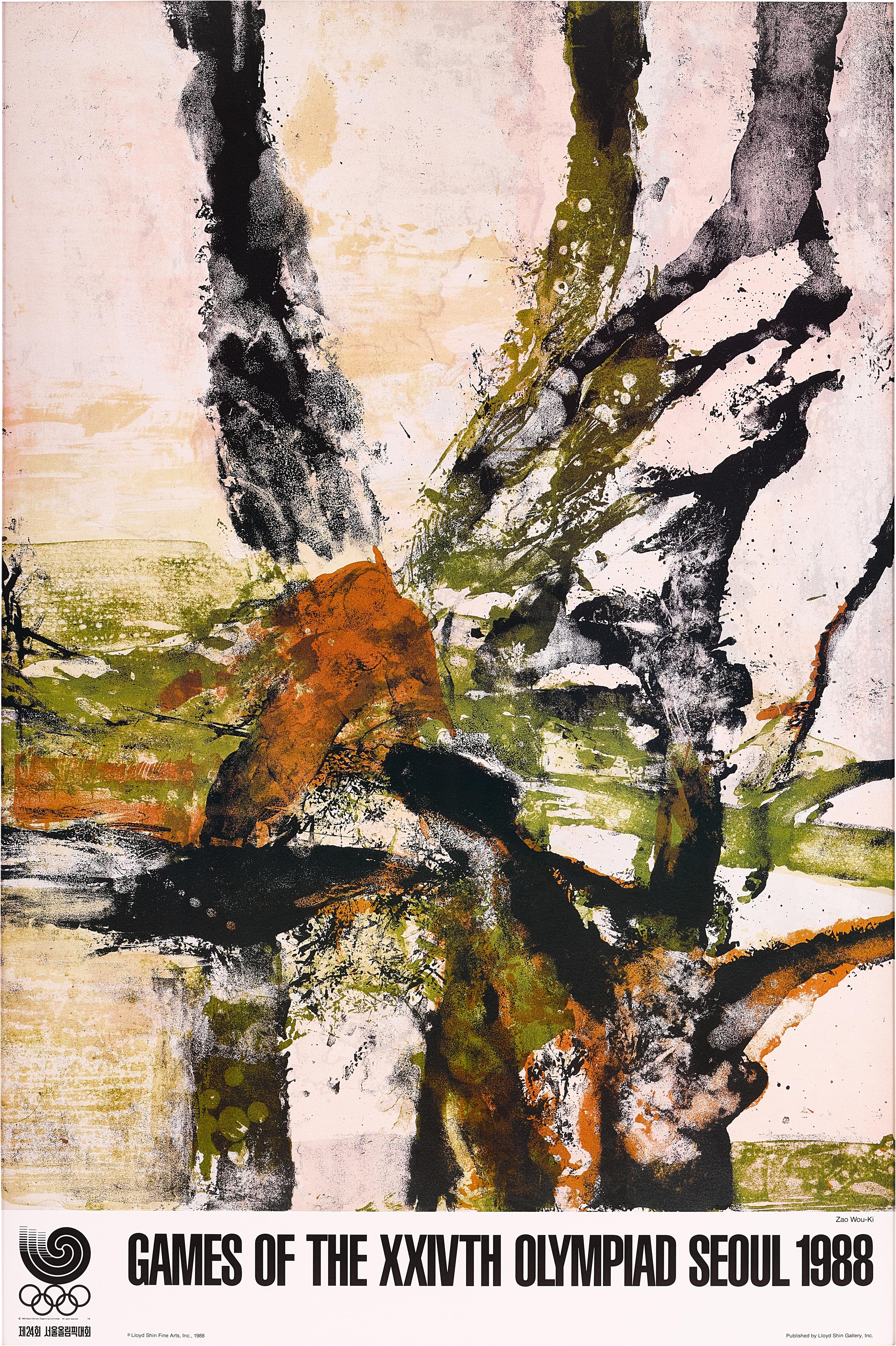 How Zao Wou-Ki's Abstract Painting Made Olympic Games History