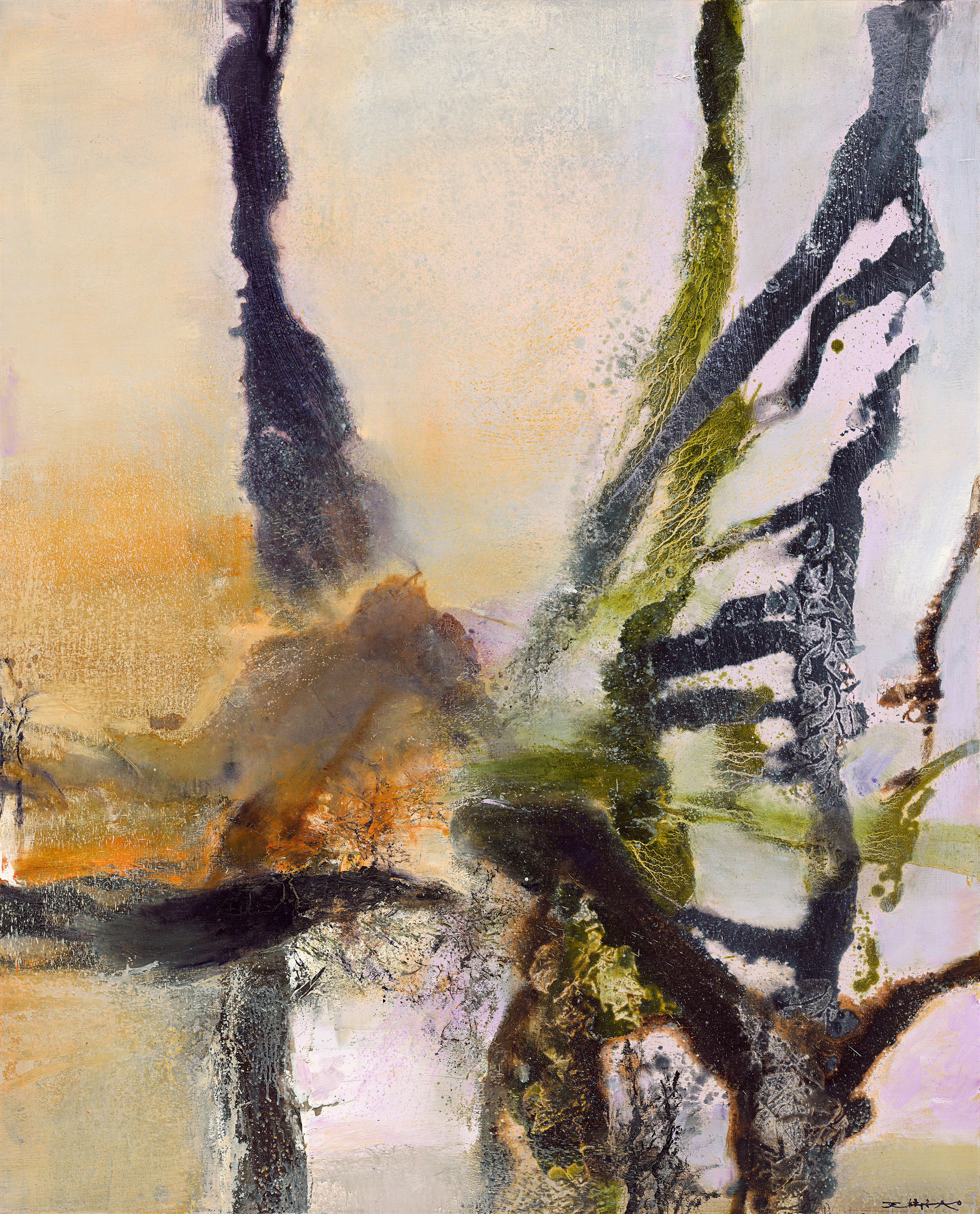 How Zao Wou-Ki's Abstract Painting Made Olympic Games History