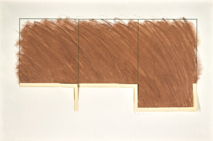 Catalog image of richard smith | drawing (brown; with yellow)
