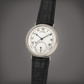 View 1 of Lot 97: Millennium A Unique and Historically Important White Gold Automatic Wristwatch with Date, Double Signed by George Daniels and Roger W Smith - Estimate: in excess of CHF 1,000,000