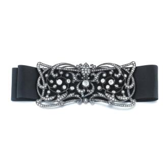 View 1 of Lot 21: Devant de collier diamants 