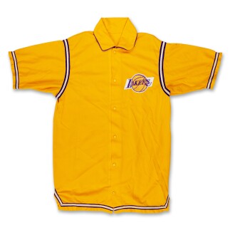 View 1 of Lot 14: Wilt Chamberlain Los Angeles Lakers 1972 NBA Finals Game Worn Warmup Jacket | Additionally Matched to 1972-73 Regular Season | Final NBA Season | Matched to 3 Games