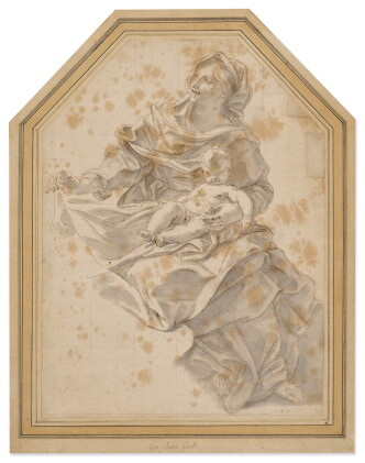 Catalog image of Study for The Birth of St. John the Baptist