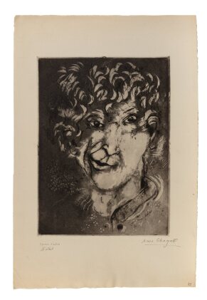 View 1 of Lot 116: Selbstbildnis mit Grimasse 