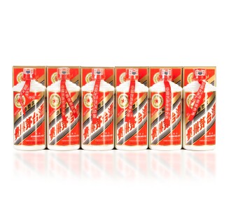 View 1 of Lot 12: 2004年产 “五星牌”贵州茅台酒 Kweichow Five Star Moutai 2004 (6 x 500ml)