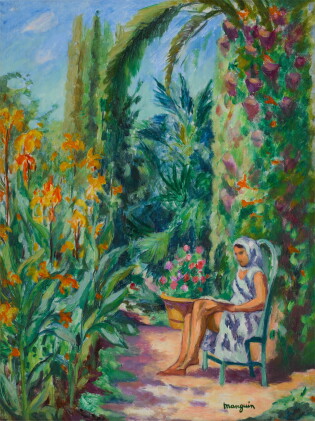 Catalog image of Odette dans le jardin de l'Oustalet