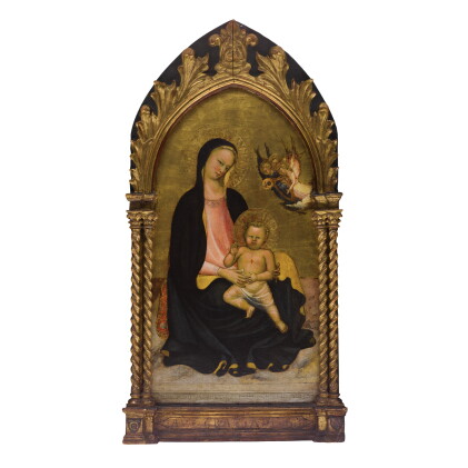 Catalog image of Madonna and Child with musician angels