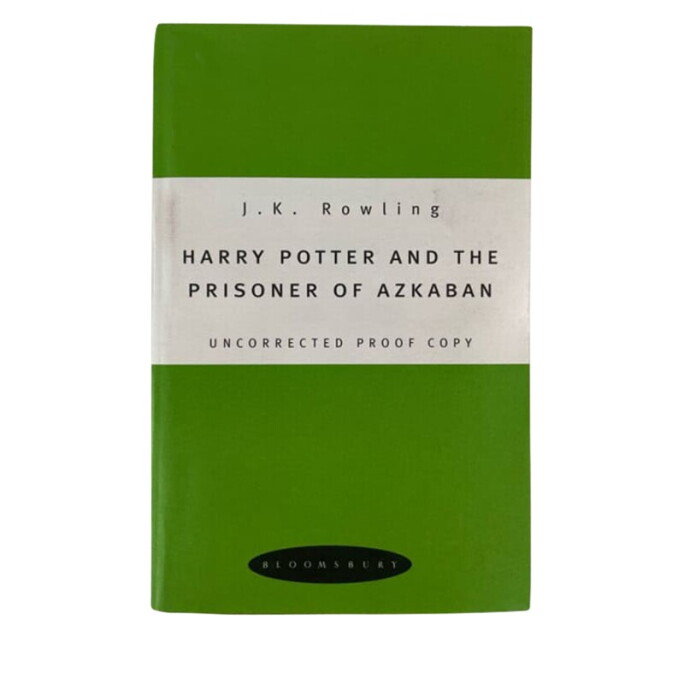 The English Proof of Harry Potter and the Prisoner of Azkaban