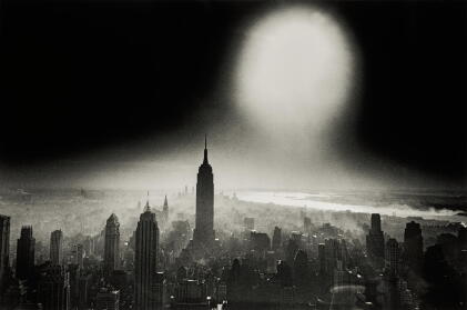 Catalog image of william klein | 'atom bomb sky', new york, 1955