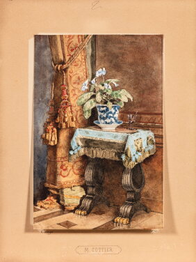 View 1 of Lot 25: Nature morte au château de Cangé 