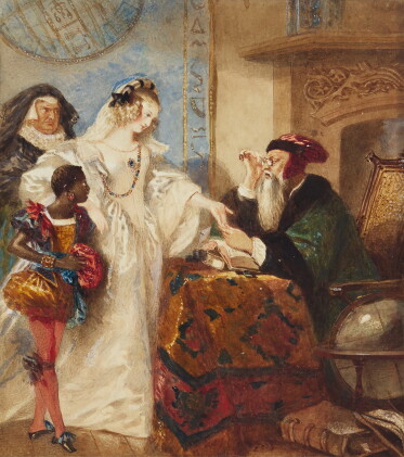 Catalog image of alfred edward chalon, r.a. | the fortune teller