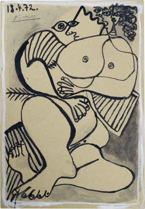 Catalog image of pablo picasso | nu