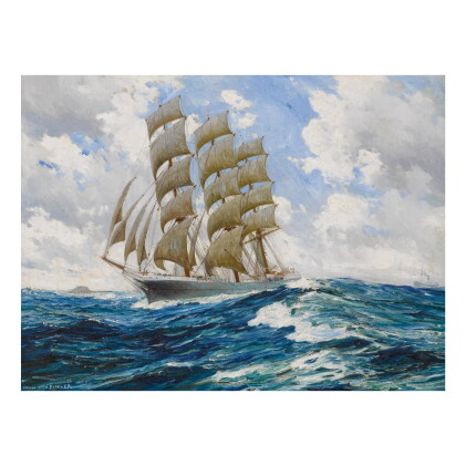 Catalog image of anton otto fischer | clipper ship