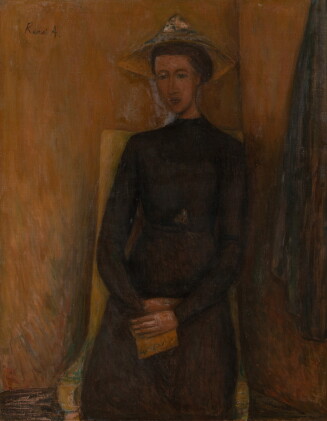 Catalog image of rené auberjonois | portrait de madame w., 1941