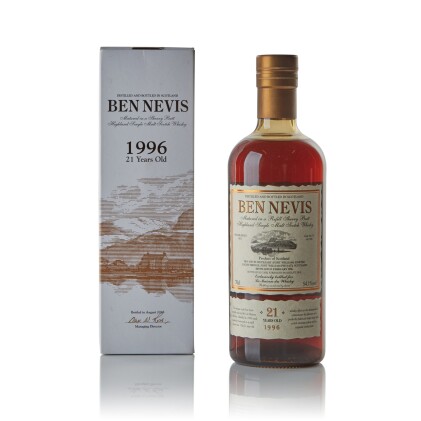 Ben Nevis 21 Year Old LMDW 54.1 abv 1996