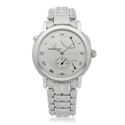 Catalog image of jules audemars carillon, ref 26015pt platinum minute repeating grande and petit…