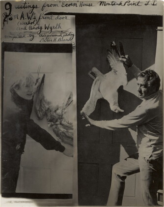 Catalog image of peter beard | 'andy warhol & andy wyeth', 1972