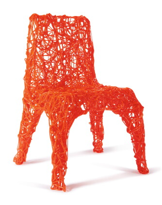 Catalog image of Micro Factory Chair [Orange]