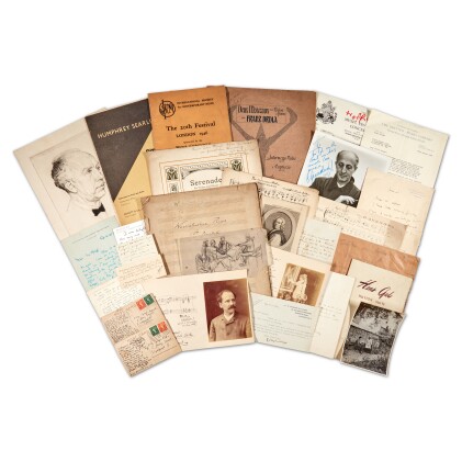 View 1 of Lot 149: Fritz Spiegl. The music collection of Fritz Spiegl, C19th-C20th