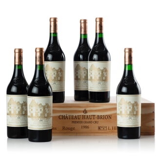 View 1 of Lot 77: Château Haut Brion 1986  (12 BT)