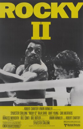 ROCKY II (1979) STYLE B POSTER, US