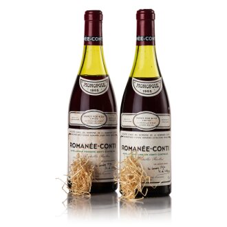 View 1 of Lot 231: Romanée Conti 1985 Domaine de la Romanée-Conti (2 BT)
