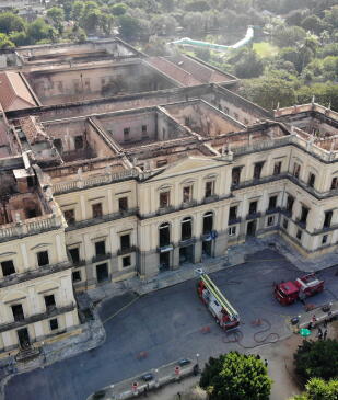 The National Museum in Rio de Janeiro