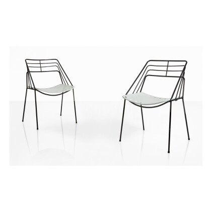 Catalog image of mathieu matégot | pair of "kyoto" chairs