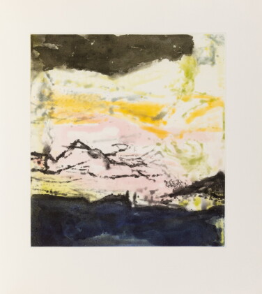 Catalog image of Annonciation-Moments. 1995. 7 eaux-fortes, dont 2 en couleurs. Parfait état.
