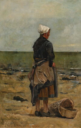 Catalog image of Collecting Shells (Study for Poletaise)