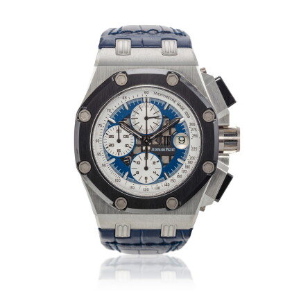 Catalog image of Reference 26078PO.OO.D018CR.01 Royal Oak Offshore Rubens Barrichello | A limite…
